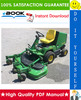 Thumbnail ☆☆ Best ☆☆ John Deere F735 Front Mower Technical Manual