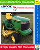 Thumbnail ☆☆ Best ☆☆ John Deere 355D Lawn & Garden Tractor Technical Manual