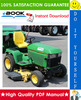 Thumbnail ☆☆ Best ☆☆ John Deere 415, 455 Lawn & Garden Tractors Technical Manual