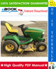Thumbnail ☆☆ Best ☆☆ John Deere X495, X595 Garden Tractors Technical Manual