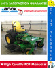Thumbnail ☆☆ Best ☆☆ John Deere 717, 727 Mini-Frame Z-Trak Technical Manual