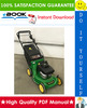 Thumbnail ☆☆ Best ☆☆ John Deere JX75, JA62 Walk-Behind Rotary Mowers Technical Manual