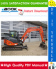 Thumbnail ☆☆ Best ☆☆ Hitachi ZX60USB-3, ZX60USB-3F Hydraulic Excavator Service Repair Manual