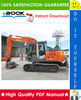 Thumbnail ☆☆ Best ☆☆ Hitachi ZX110-3, ZX110-3 class, ZX120-3, ZX120-3 class, ZX135US-3, ZX135US-3 class Hydraulic Excavator Service Repair Manual
