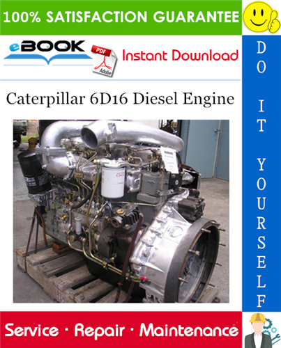 Thumbnail ☆☆ Best ☆☆ Caterpillar 6D16 Diesel Engine Service Repair Manual 