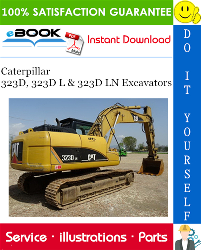 Thumbnail ☆☆ Best ☆☆ Caterpillar 323D, 323D L & 323D LN Excavators Parts Manual