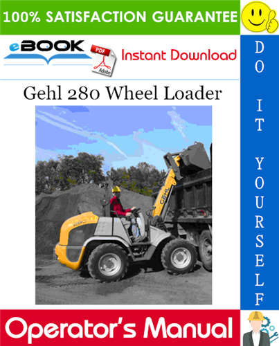 Thumbnail ☆☆ Best ☆☆ Gehl 280 Wheel Loader Operators Manual