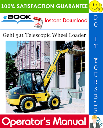 Thumbnail ☆☆ Best ☆☆ Gehl 521 Telescopic Wheel Loader Operators Manual