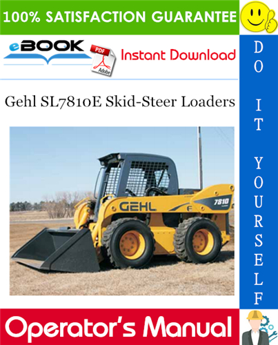 Thumbnail ☆☆ Best ☆☆ Gehl SL7810E Skid-Steer Loaders Operators Manual Thumbnail ☆☆ Best ☆☆ Gehl SL7810E Skid-Steer Loaders Operators Manual