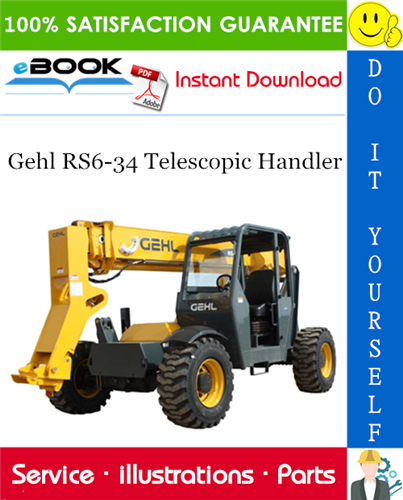 Thumbnail ☆☆ Best ☆☆ Gehl RS6-34 Telescopic Handler Parts Manual #2