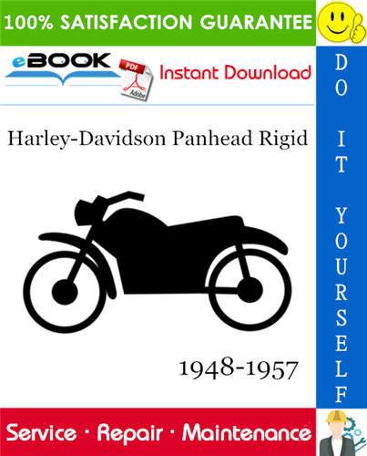 Thumbnail ☆☆ Best ☆☆ Harley-Davidson Panhead Rigid Motorcycle Service Repair Manual 1948-1957 Download