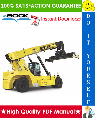 Thumbnail ☆☆ Best ☆☆ Hyster HR45-25, HR45-31, HR45-36L, HR45-40LS, HR45-40S (A227) YardMaster Diesel Container Handler Service Repair Manual