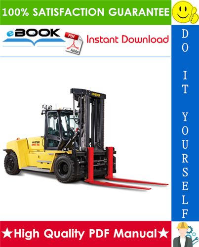 Thumbnail ☆☆ Best ☆☆ Hyster H360-36HD, H360-48HD (A238) Forklift Trucks Service Repair Manual