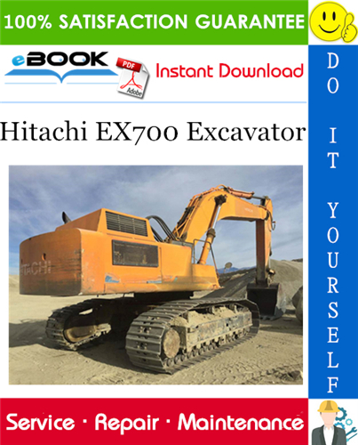 Thumbnail ☆☆ Best ☆☆ Hitachi EX700 Excavator Service Repair Manual + Parts Catalog