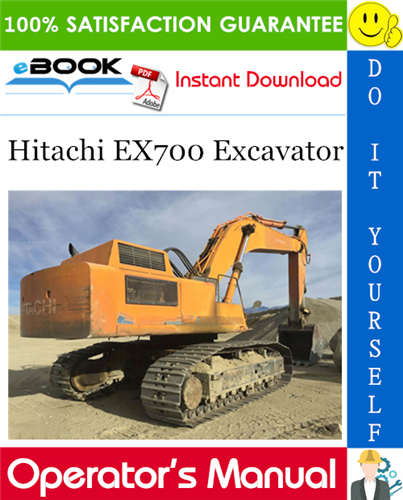 Thumbnail ☆☆ Best ☆☆ Hitachi EX700 Excavator Operators Manual
