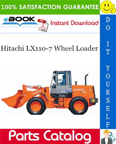 Thumbnail ☆☆ Best ☆☆ Hitachi LX110-7 Wheel Loader Parts Catalog