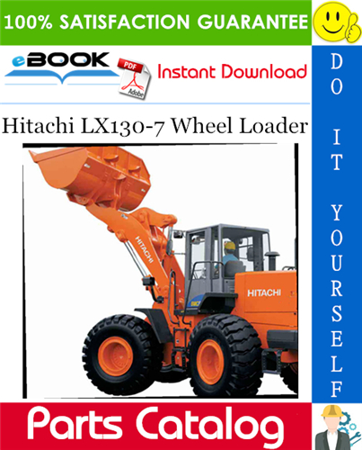 Thumbnail ☆☆ Best ☆☆ Hitachi LX130-7 Wheel Loader Parts Catalog