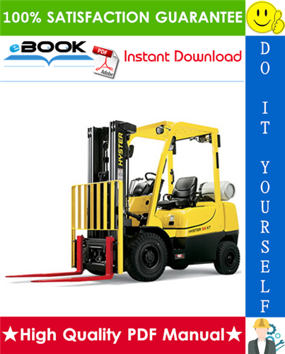 Thumbnail ☆☆ Best ☆☆ Hyster H40XT, H50XT, H60XT (A380) Pneumatic Tire Lift Trucks Service Repair Manual
