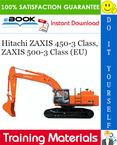 Thumbnail ☆☆ Best ☆☆ Hitachi ZAXIS 450-3 Class, ZAXIS 500-3 Class (EU) Training Materials Thumbnail ☆☆ Best ☆☆ Hitachi ZAXIS 450-3 Class, ZAXIS 500-3 Class (EU) Training Materials