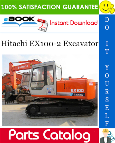 Thumbnail ☆☆ Best ☆☆ Hitachi EX100-2 Excavator Parts Catalog Manual