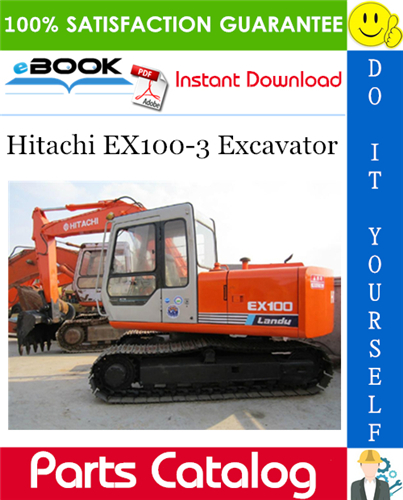 Thumbnail ☆☆ Best ☆☆ Hitachi EX100-3 Excavator Parts Catalog Manual