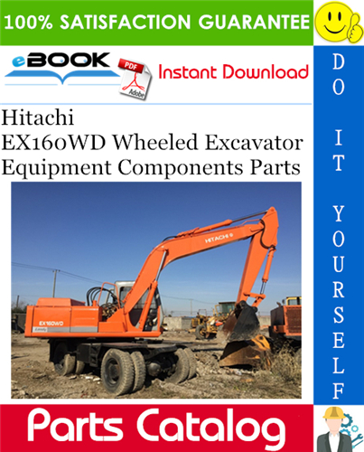 Thumbnail ☆☆ Best ☆☆ Hitachi EX160WD Wheeled Excavator Equipment Components Parts Catalog Manual Thumbnail ☆☆ Best ☆☆ Hitachi EX160WD Wheeled Excavator Equipment Components Parts Catalog Manual