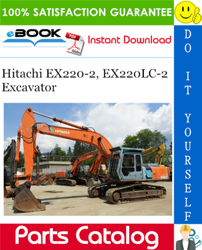 Thumbnail ☆☆ Best ☆☆ Hitachi EX220-2, EX220LC-2 Excavator Parts Catalog Manual