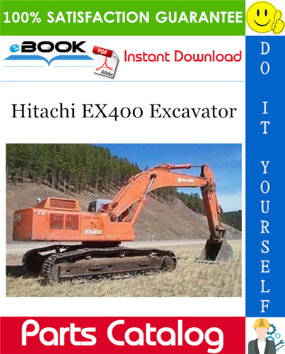 Thumbnail ☆☆ Best ☆☆ Hitachi EX400 Excavator Parts Catalog Manual (Cold District Type B)