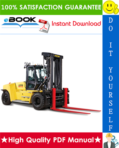 Thumbnail ☆☆ Best ☆☆ Hyster H360-36HD, H360-48HD (B238) High-Capacity Forklift Trucks Service Repair Manual