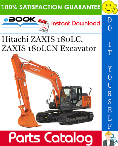 Thumbnail ☆☆ Best ☆☆ Hitachi ZAXIS 180LC, ZAXIS 180LCN Excavator Parts Catalog Manual Thumbnail ☆☆ Best ☆☆ Hitachi ZAXIS 180LC, ZAXIS 180LCN Excavator Parts Catalog Manual