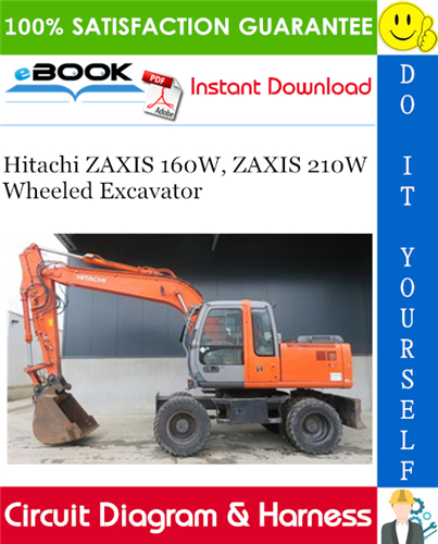 Thumbnail ☆☆ Best ☆☆ Hitachi ZAXIS 160W, ZAXIS 210W Wheeled Excavator Circuit Diagram & Harness Thumbnail ☆☆ Best ☆☆ Hitachi ZAXIS 160W, ZAXIS 210W Wheeled Excavator Circuit Diagram & Harness