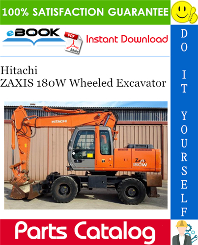 Thumbnail ☆☆ Best ☆☆ Hitachi ZAXIS 180W Wheeled Excavator Parts Catalog Manual Thumbnail ☆☆ Best ☆☆ Hitachi ZAXIS 180W Wheeled Excavator Parts Catalog Manual