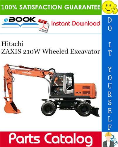 Thumbnail ☆☆ Best ☆☆ Hitachi ZAXIS 210W Wheeled Excavator Parts Catalog Manual Thumbnail ☆☆ Best ☆☆ Hitachi ZAXIS 210W Wheeled Excavator Parts Catalog Manual