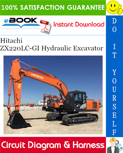 Thumbnail ☆☆ Best ☆☆ Hitachi ZX220LC-GI Hydraulic Excavator Circuit Diagram & Harness Thumbnail ☆☆ Best ☆☆ Hitachi ZX220LC-GI Hydraulic Excavator Circuit Diagram & Harness