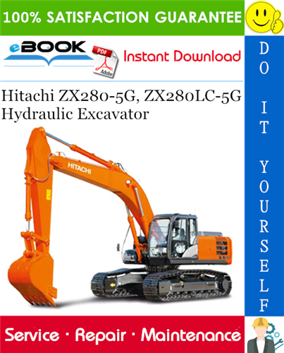 Thumbnail ☆☆ Best ☆☆ Hitachi ZX280-5G, ZX280LC-5G Hydraulic Excavator Service Repair Manual Thumbnail ☆☆ Best ☆☆ Hitachi ZX280-5G, ZX280LC-5G Hydraulic Excavator Service Repair Manual