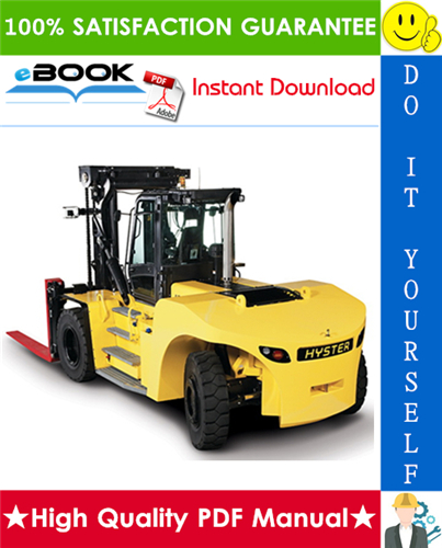 Thumbnail ☆☆ Best ☆☆ Hyster H25XM, H30XM, H35XM, H40XM, H40XMS (D001) Heavy Duty Forklift Truck Service Repair Manual