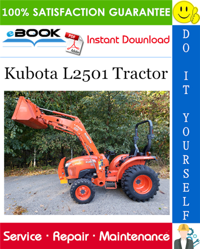Thumbnail ☆☆ Best ☆☆ Kubota L2501 Tractor Service Repair Manual