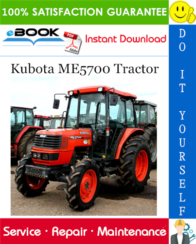 Thumbnail ☆☆ Best ☆☆ Kubota ME5700 Tractor Service Repair Manual