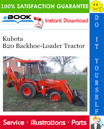 Thumbnail ☆☆ Best ☆☆ Kubota B20 Backhoe-Loader Tractor Parts Manual