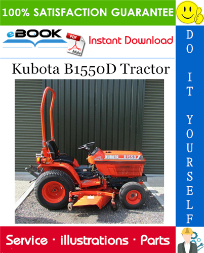 Thumbnail ☆☆ Best ☆☆ Kubota B1550D Tractor Parts Manual
