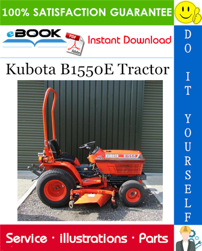 Thumbnail ☆☆ Best ☆☆ Kubota B1550E Tractor Parts Manual