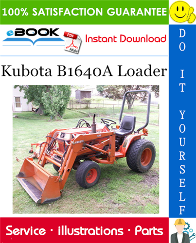 Thumbnail ☆☆ Best ☆☆ Kubota B1640A Loader Parts Manual