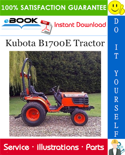 Thumbnail ☆☆ Best ☆☆ Kubota B1700E Tractor Parts Manual