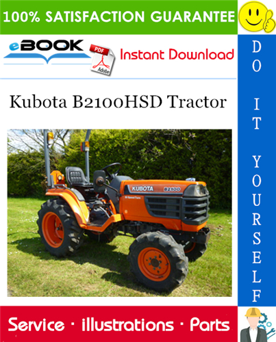 Thumbnail ☆☆ Best ☆☆ Kubota B2100HSD Tractor Parts Manual