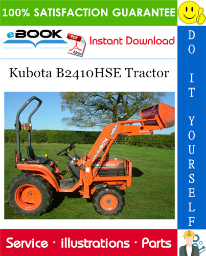 Thumbnail ☆☆ Best ☆☆ Kubota B2410HSE Tractor Parts Manual