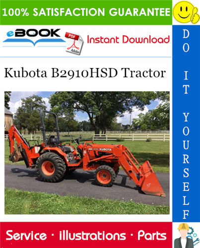 Thumbnail ☆☆ Best ☆☆ Kubota B2910HSD Tractor Parts Manual