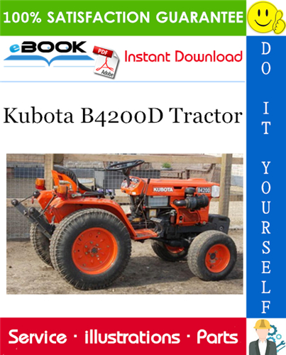 Thumbnail ☆☆ Best ☆☆ Kubota B4200D Tractor Parts Manual