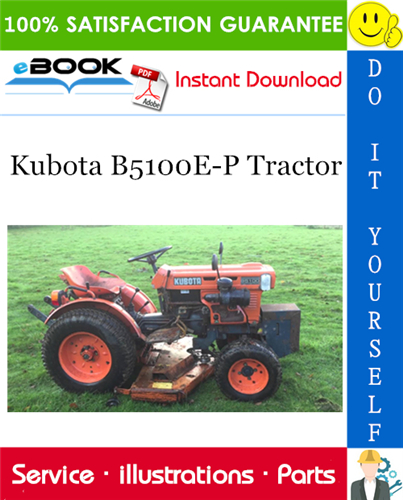 Thumbnail ☆☆ Best ☆☆ Kubota B5100E-P Tractor Parts Manual