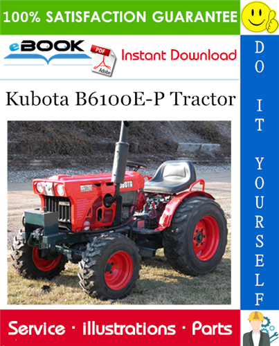 Thumbnail ☆☆ Best ☆☆ Kubota B6100E-P Tractor Parts Manual