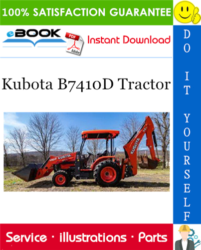 Thumbnail ☆☆ Best ☆☆ Kubota B7410D Tractor Parts Manual